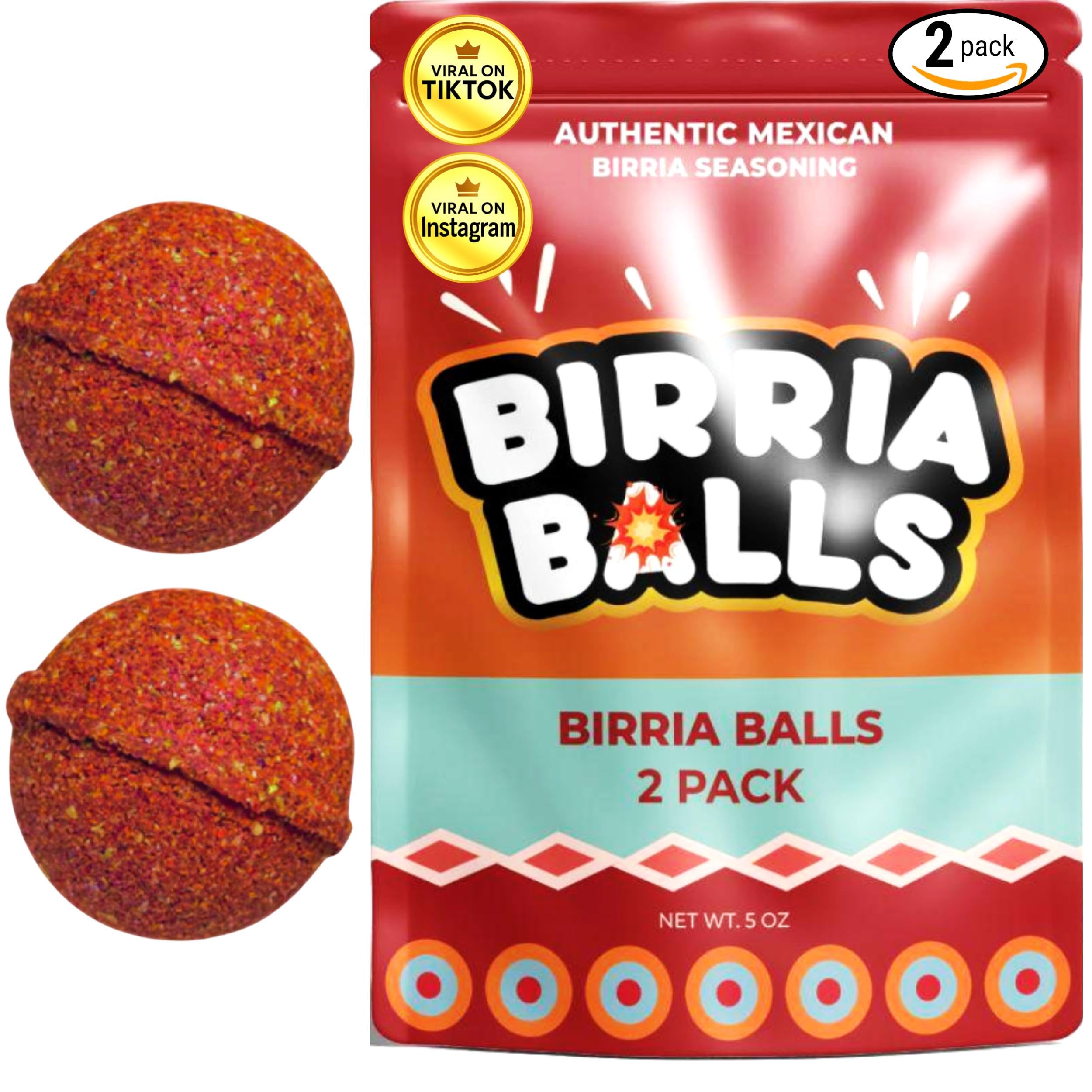 Chilemoy Birria Balls pack shot highlights authentic flavor for family meals.