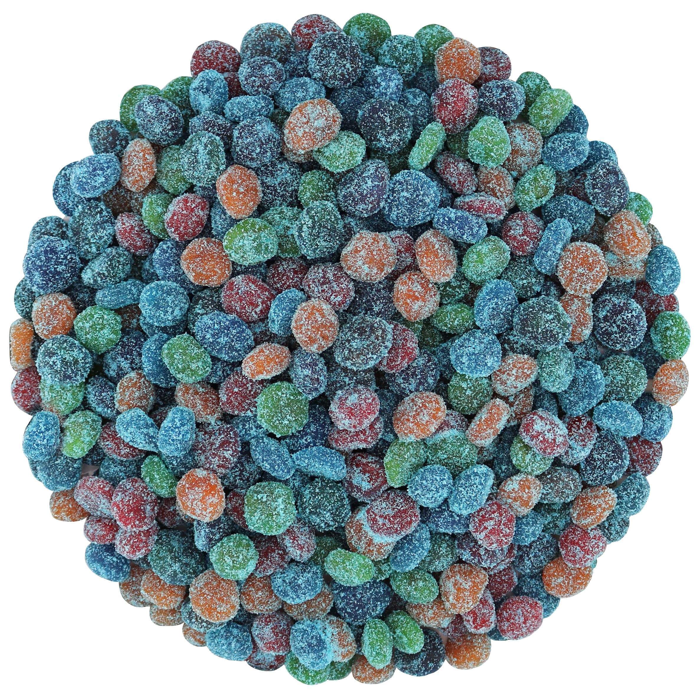 CHILI SOUR Extra Sour Gushers packaging front highlighting bold blue-raspberry flavor for bold snacking.