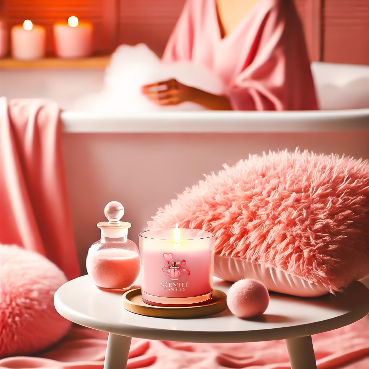 CHILLFLAME 18-hour burn per candle delivers lasting aroma