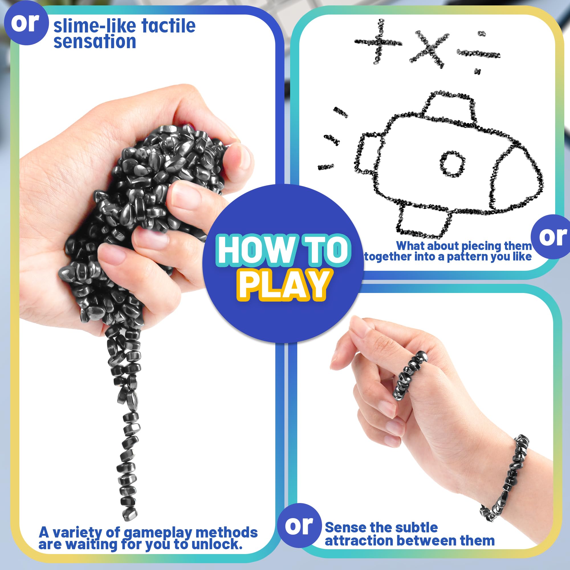 Chilvil fidget set supports calm, tactile play with smooth textures