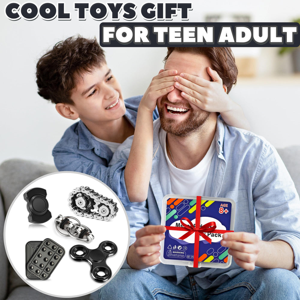 Chilvil portable fidget pack fits in pocket for travel and on the go
