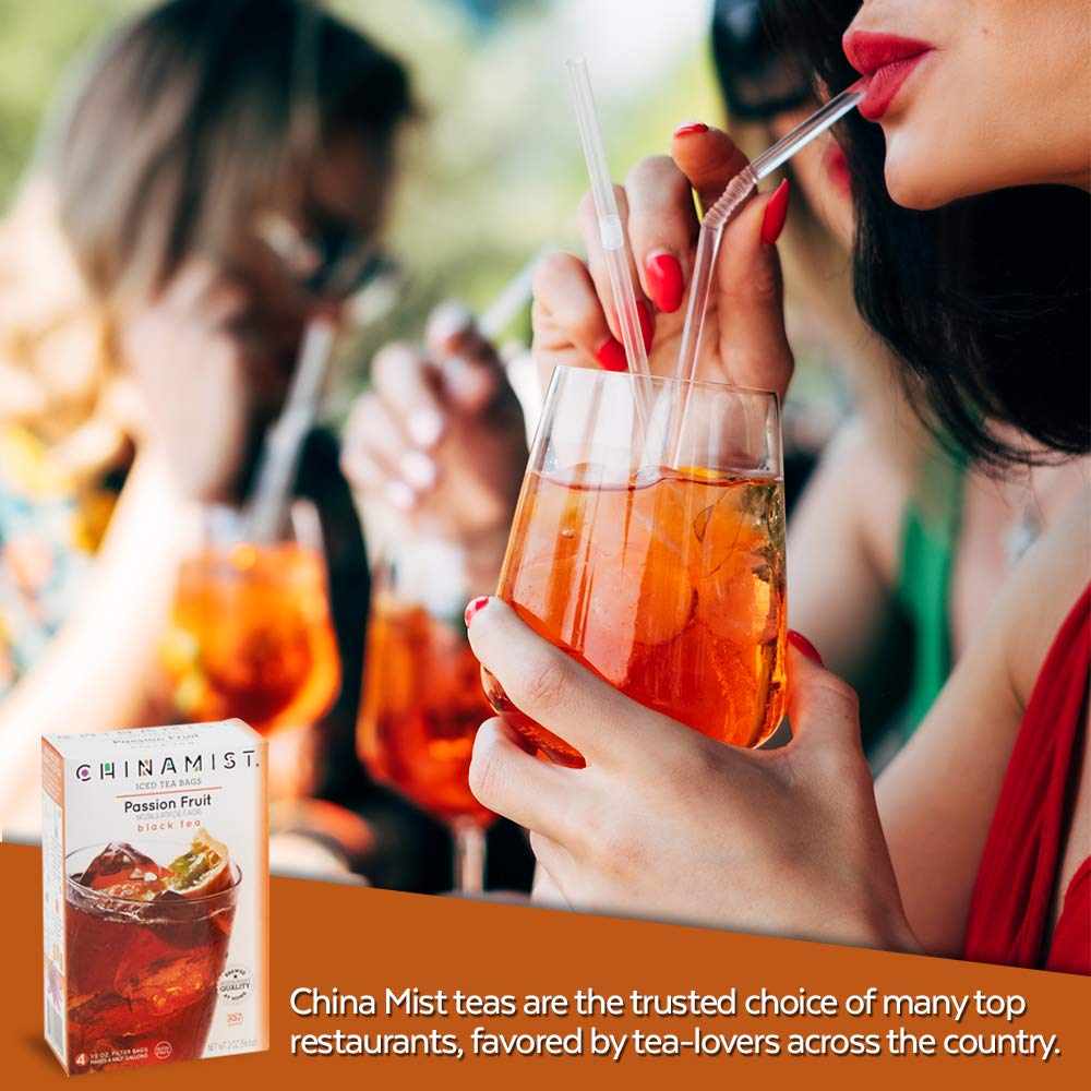 Certified kosher and gluten-free China Mist packaging for confident choices.