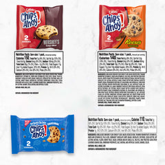 CHIPS AHOY! Chewy chocolate chip with Reese's peanut butter cups in snack packs.