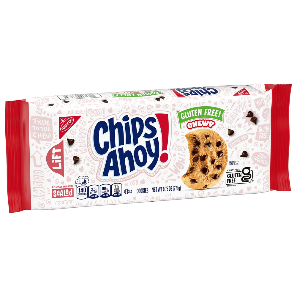 CHIPS AHOY! gluten free cookie chocolatey chips in every bite.