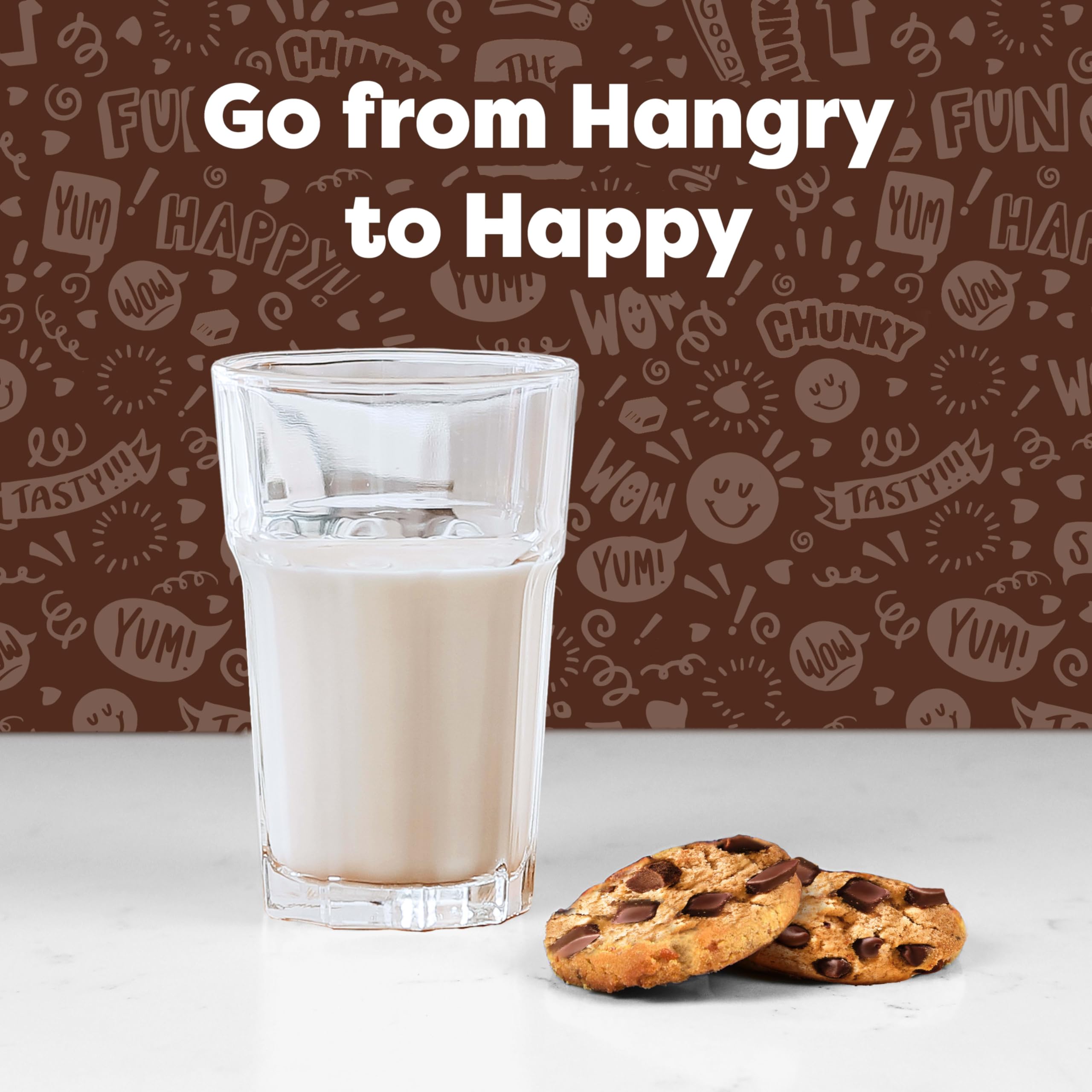 CHIPS AHOY! Milk-dunk-friendly cookies ideal for dunking in milk