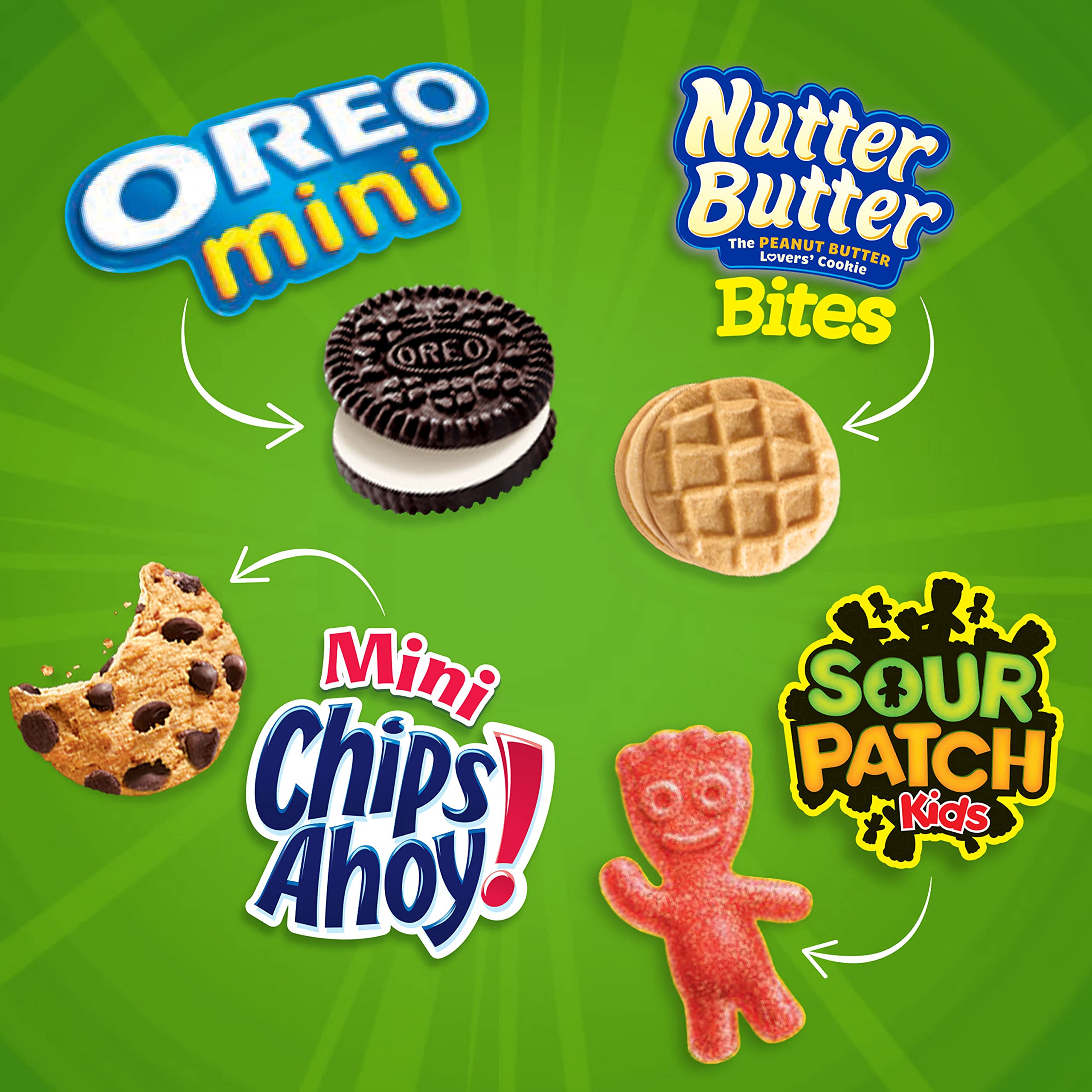 CHIPS AHOY! Mini Cookies pack showing crunchy chocolate chip bites.