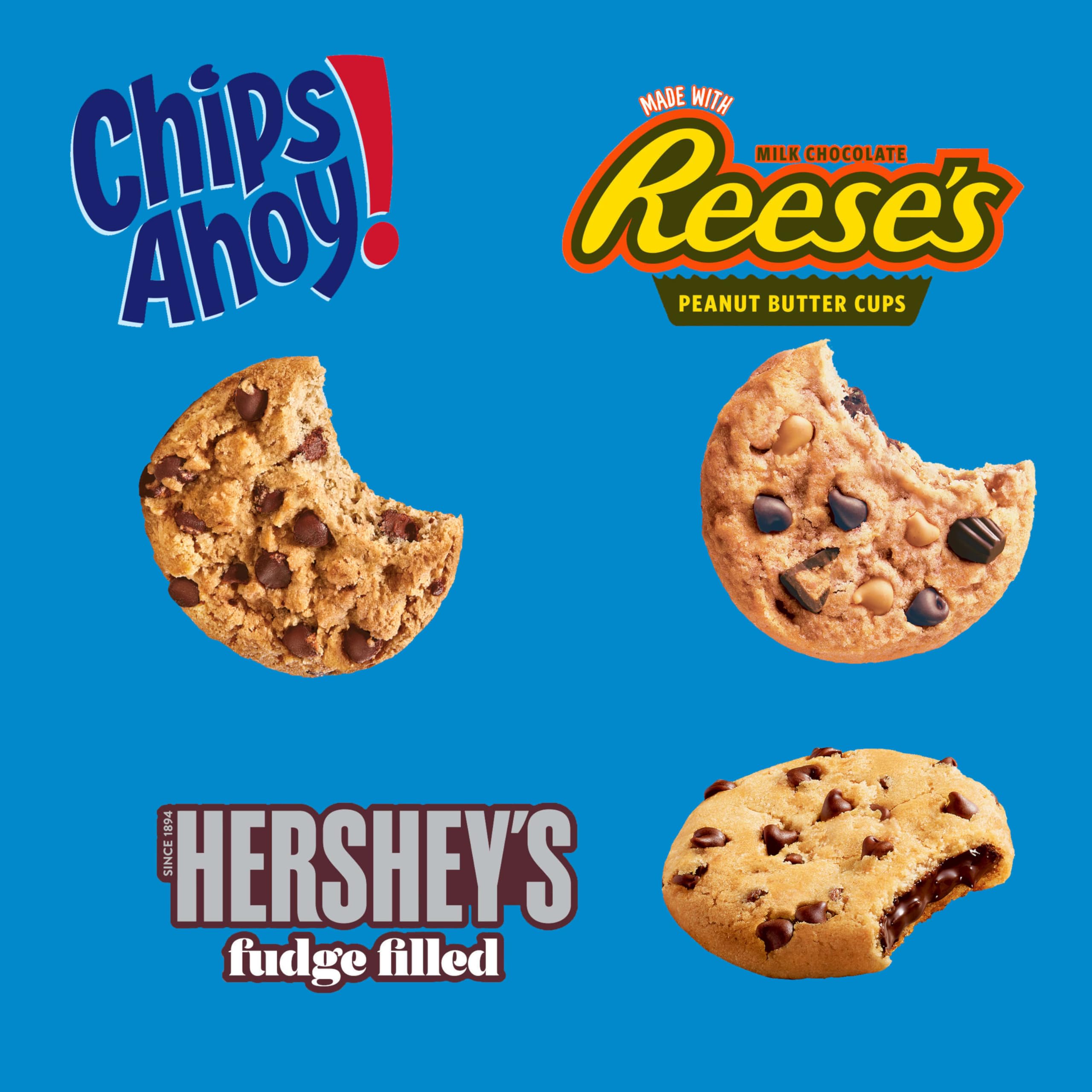 CHIPS AHOY! Original cookies with crisp bite in a multi-pack layout.