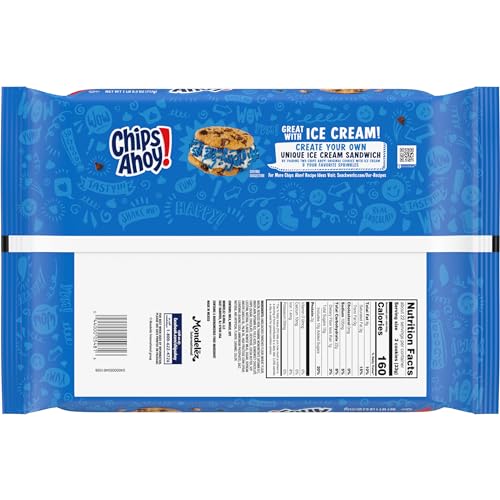Chips Ahoy Original party-size bag with a lift-tab for easy storage.