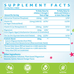 ChiQwench kids height growth support chewable tablet for growing bones