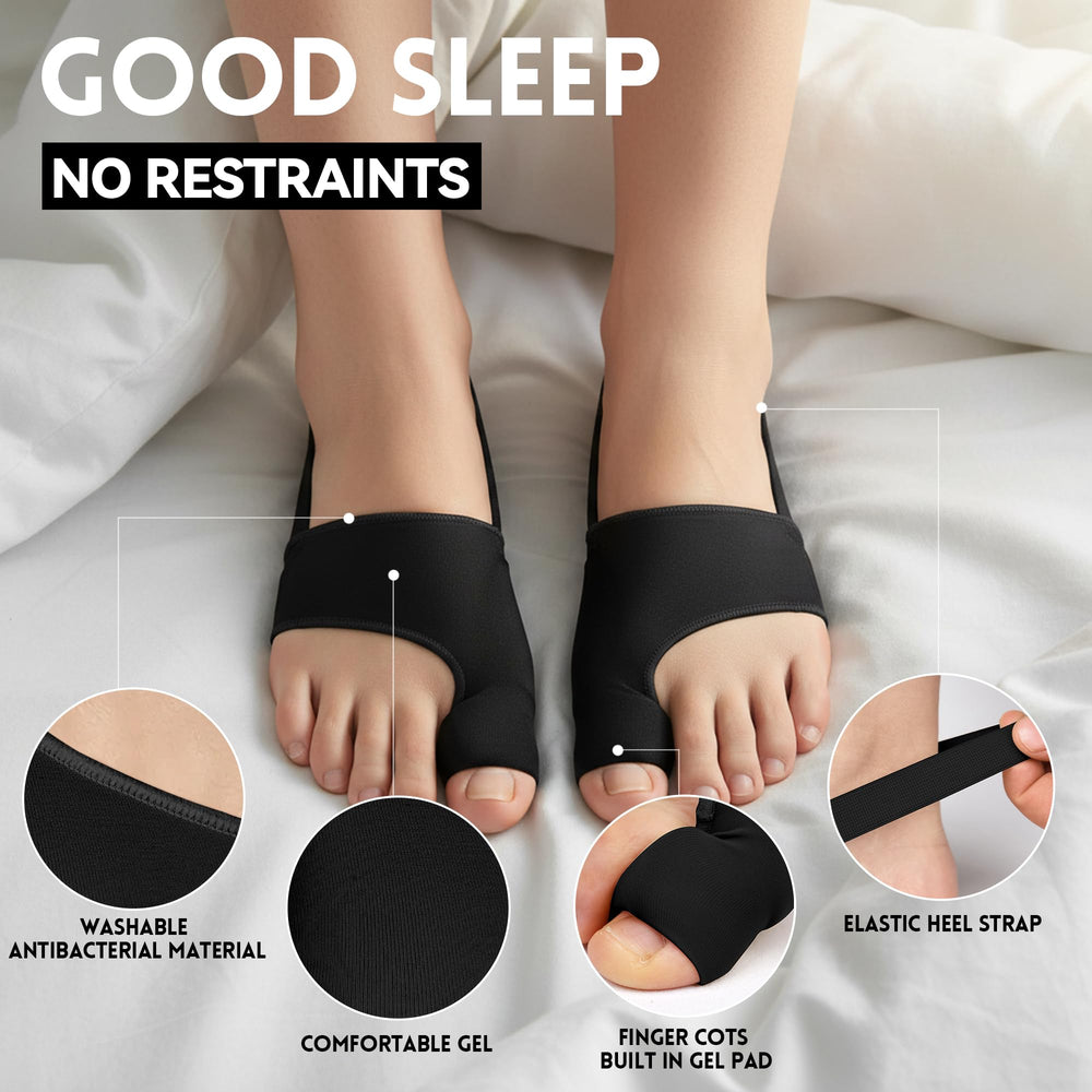 CHJOD big toe straightener splint: precise alignment with cushioned padding.
