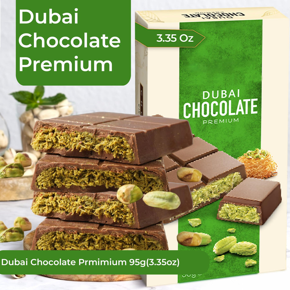 Chobella Dubai Pistachio Bar dessert moment ideal for celebrations