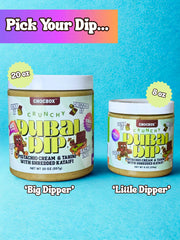 Chocbox Cookie Butter Dubai Dip with kataifi offers a creamy, sweet-savory spread.