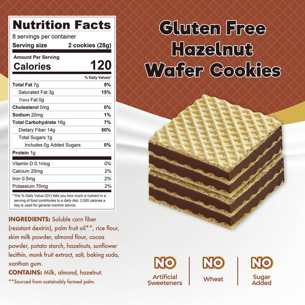 Individually wrapped ChocZero wafers ideal for on-the-go keto-friendly snacks.