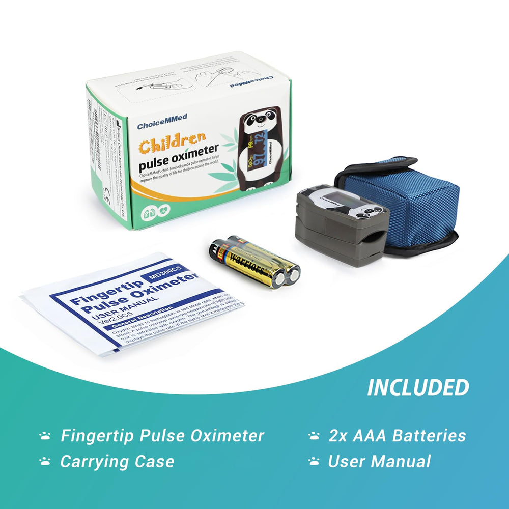 Panda oximeter on the go for sports and outdoor use.