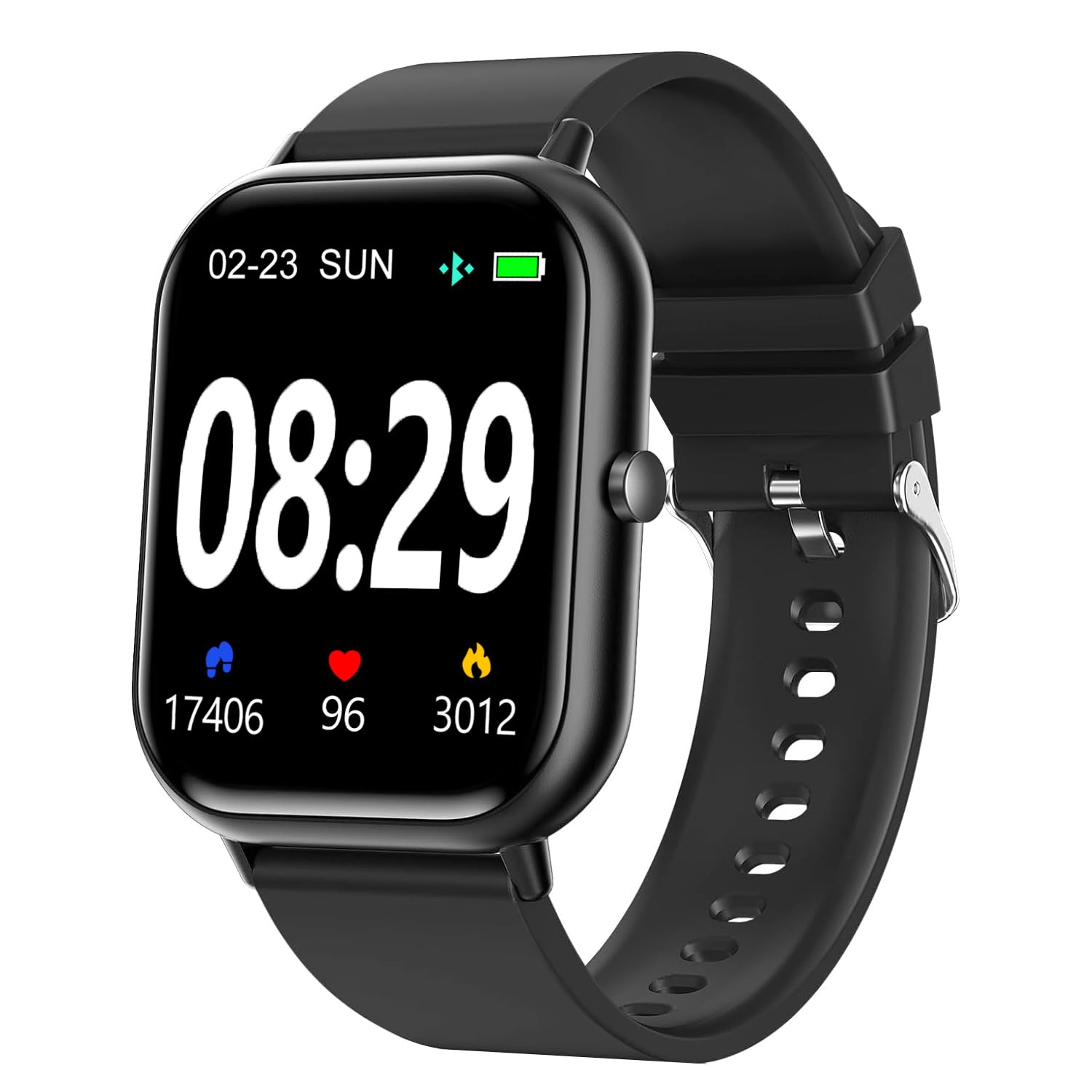 Choiknbo Smartwatch with a 1.83-inch full-touch display for easy navigation.