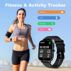 Choiknbo heart rate monitor tracks your pulse during workouts.