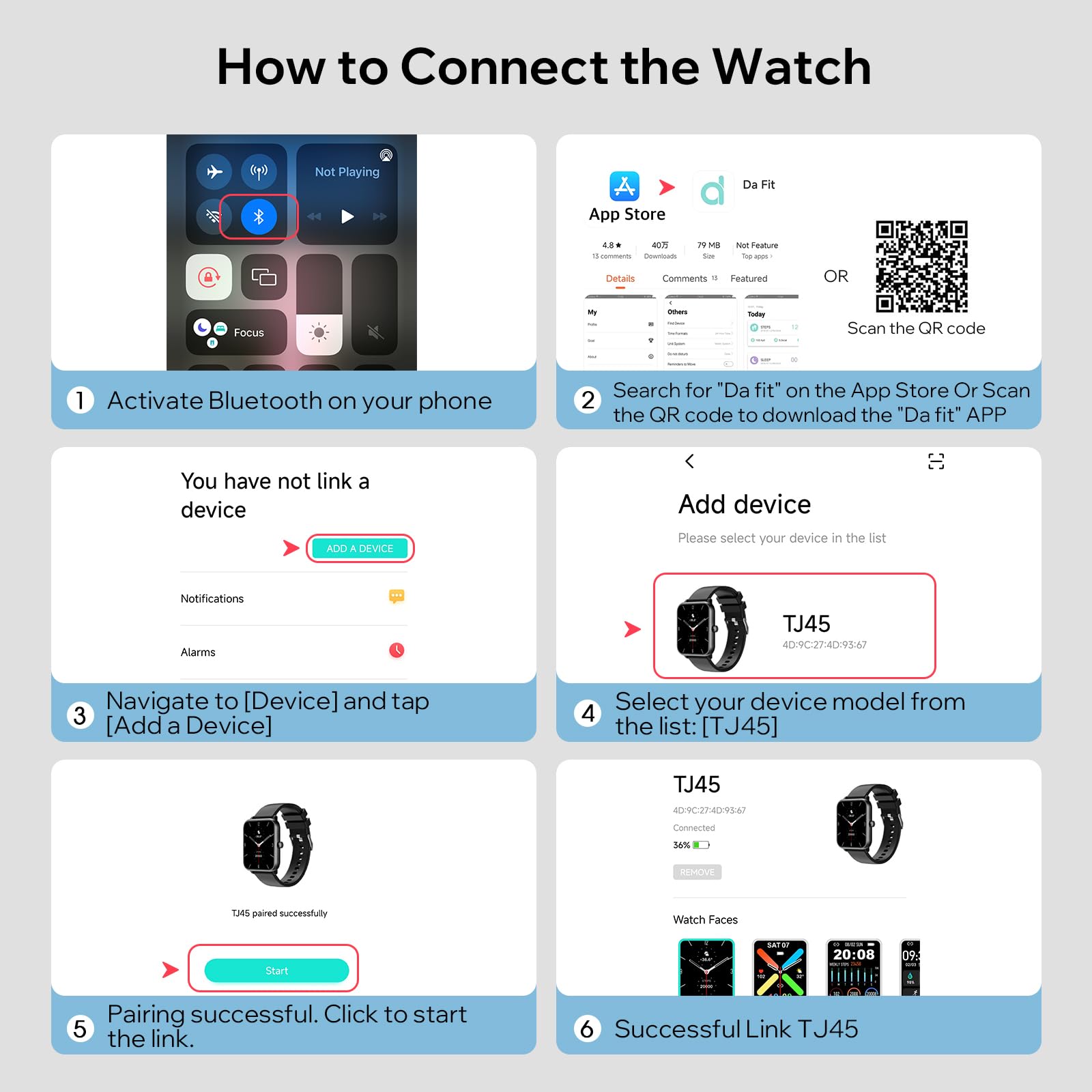 Choiknbo smartwatch for women with DIY watch faces for personalized style.