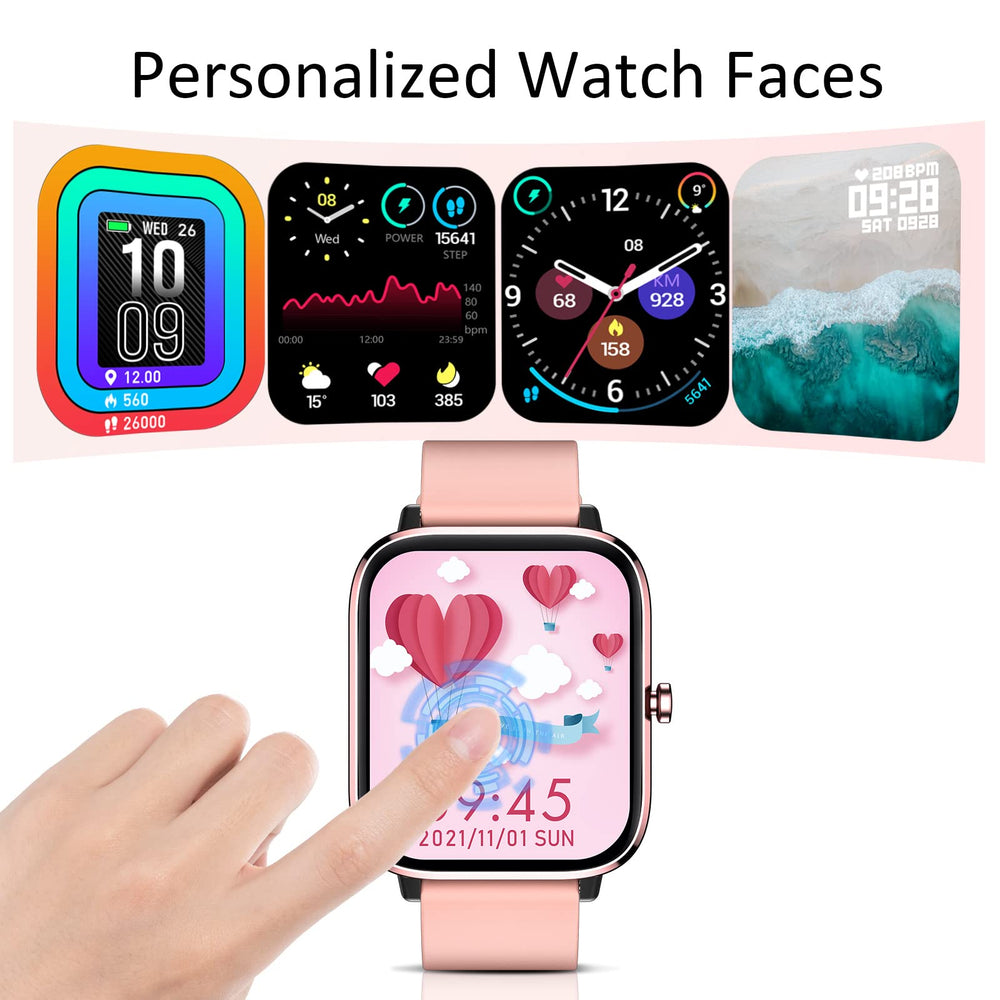 Choiknbo smartwatch for women with multiple sports modes for workouts.