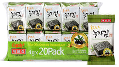 CHOI'S 1 Daechun seaweed snack original pack for on-the-go crunch.