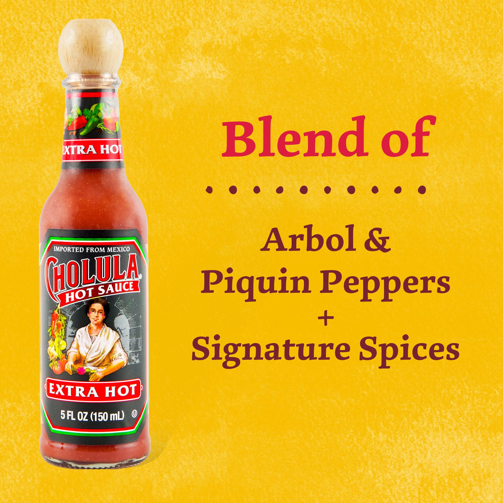 Cholula Extra Hot on eggs adds breakfast spice and brightness