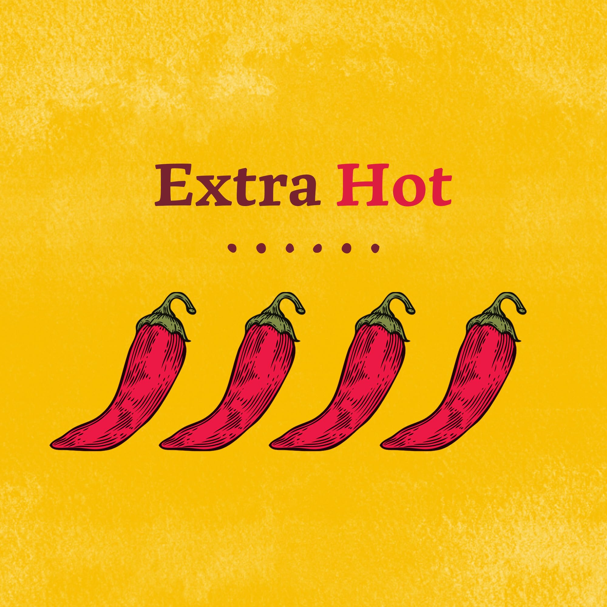 Cholula Extra Hot bottle on the kitchen counter