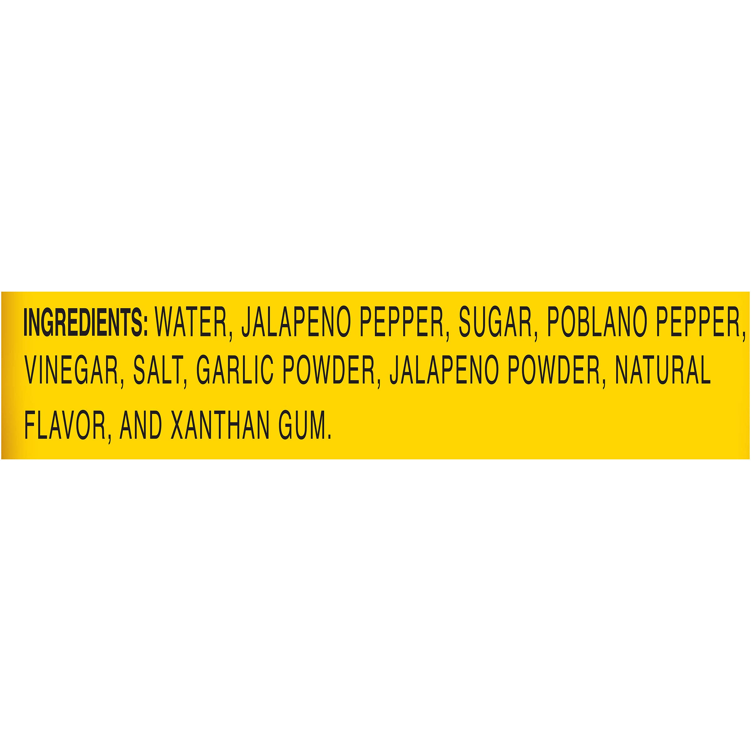 Cholula Green Pepper Hot Sauce bottle emphasizes kosher and gluten-free flavor.