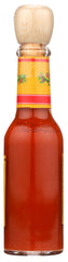 Cholula hot sauce bottle back view reveals ingredients and quality