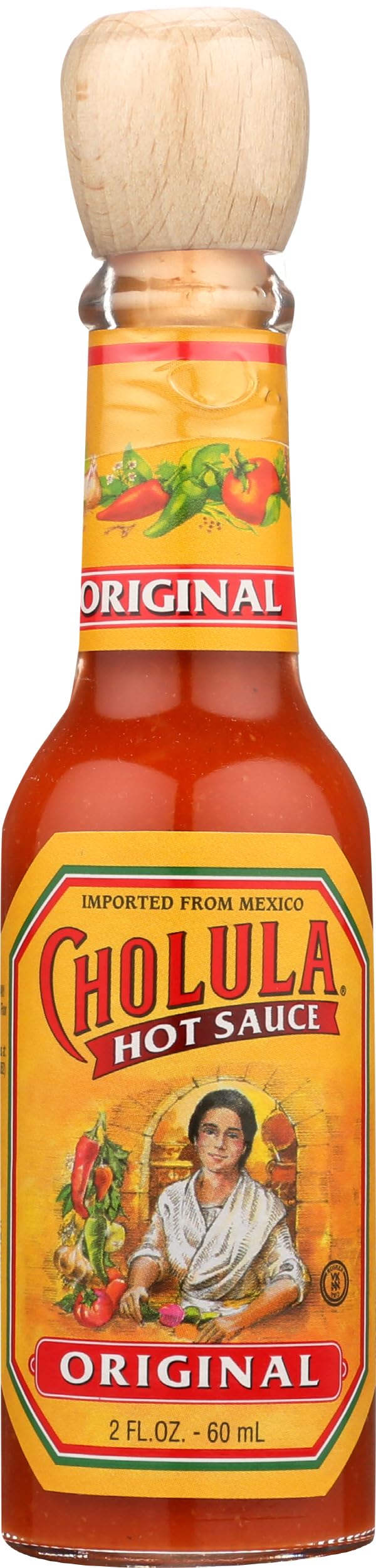 Cholula hot sauce bottle front view adds bold flavor to meals