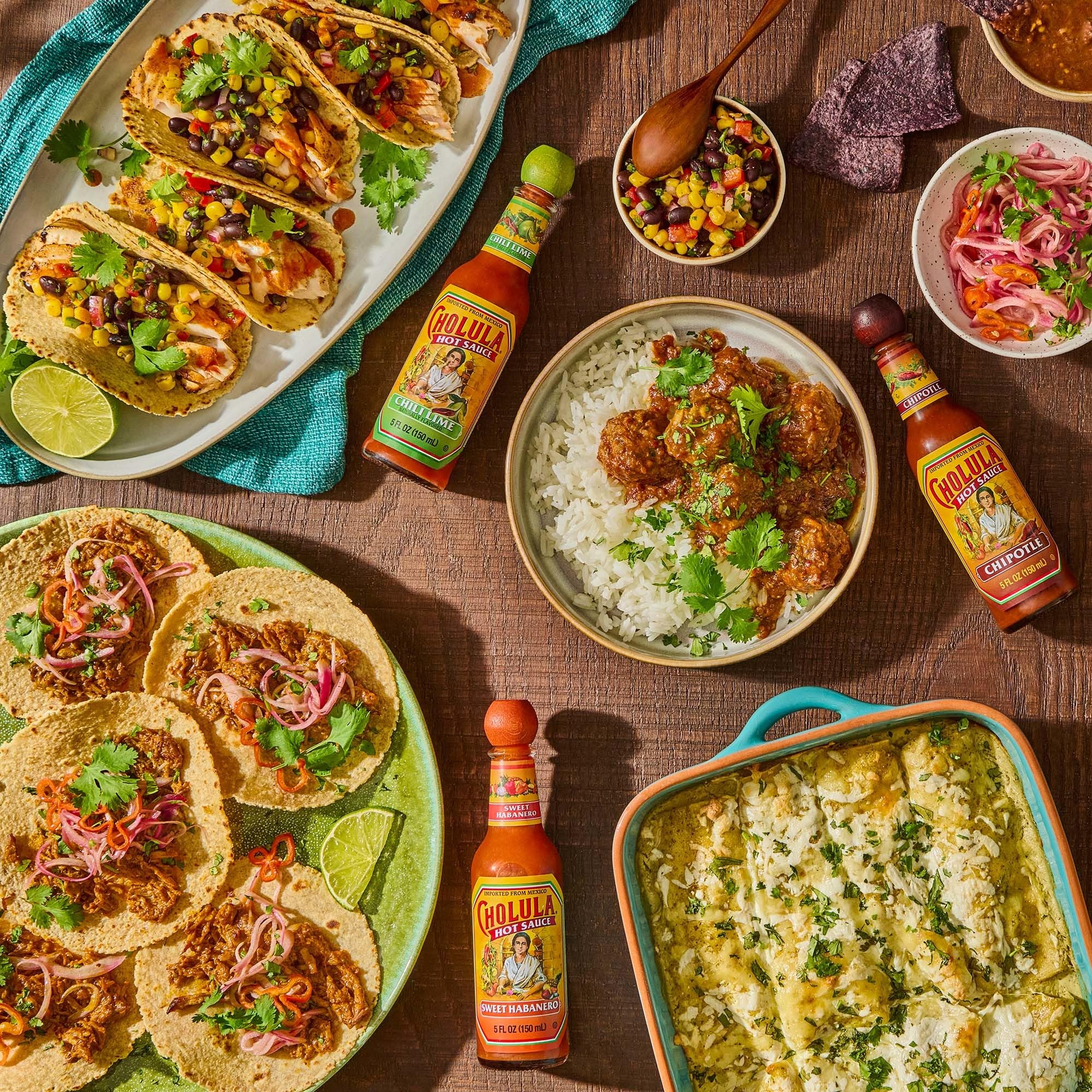 Cholula Sweet Habanero pineapple salsa pairing boosts flavor.
