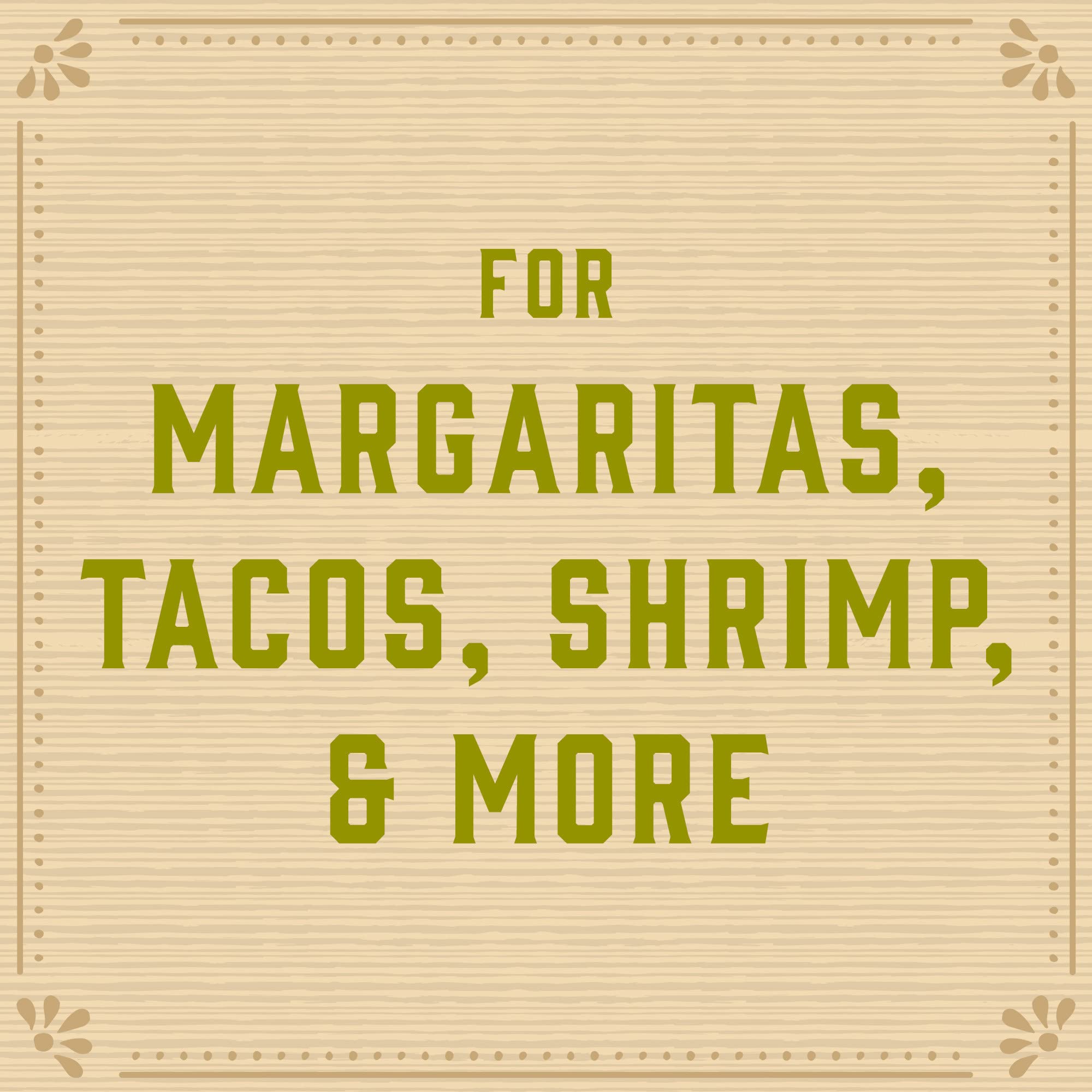 Seafood dish with Cholula Tequila & Lime Reserva adds tropical citrus warmth.