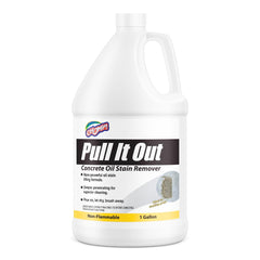 CHOMP! Pull It Out applied to concrete oil stain for deep lifting