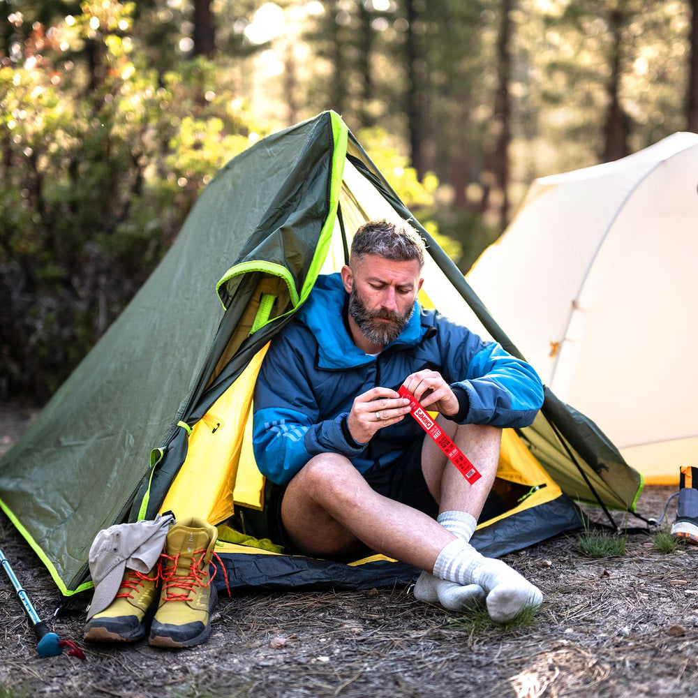 Chomps grass-fed beef jerky pack-shot highlights 10-pack convenience for on-the-go nutrition.
