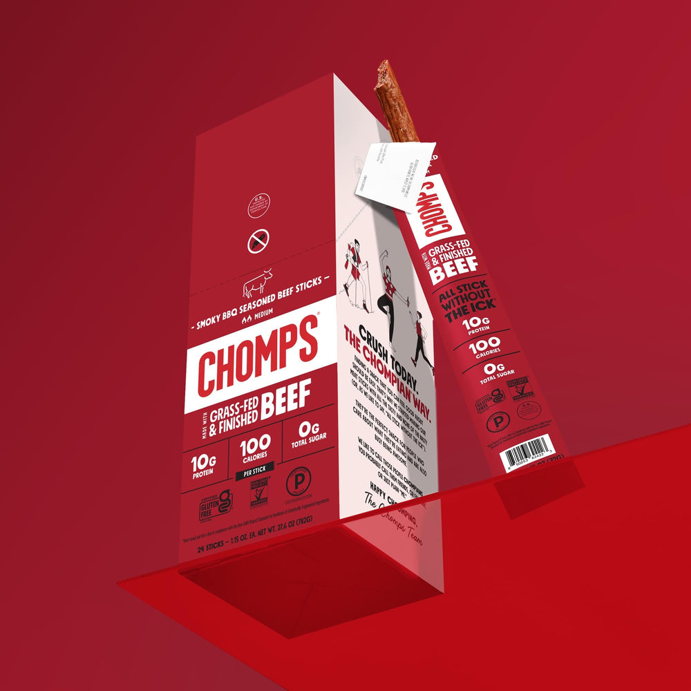 Chomps Whole30 and Paleo jerky with clean ingredients
