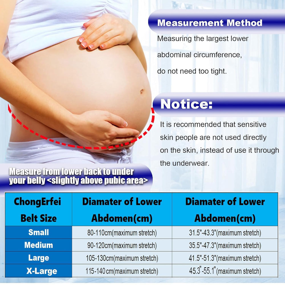 ChongErfei walking-friendly belt supports hips and pelvis during daily activities.