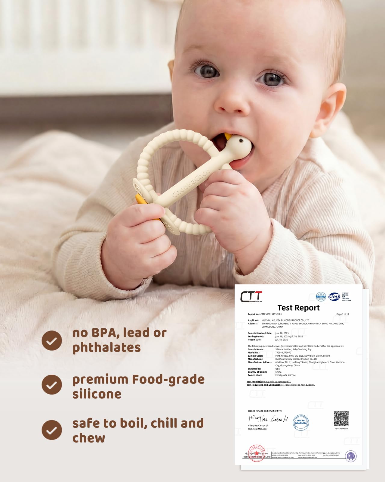 ChooKaChoo baby teether ideal for on-the-go use