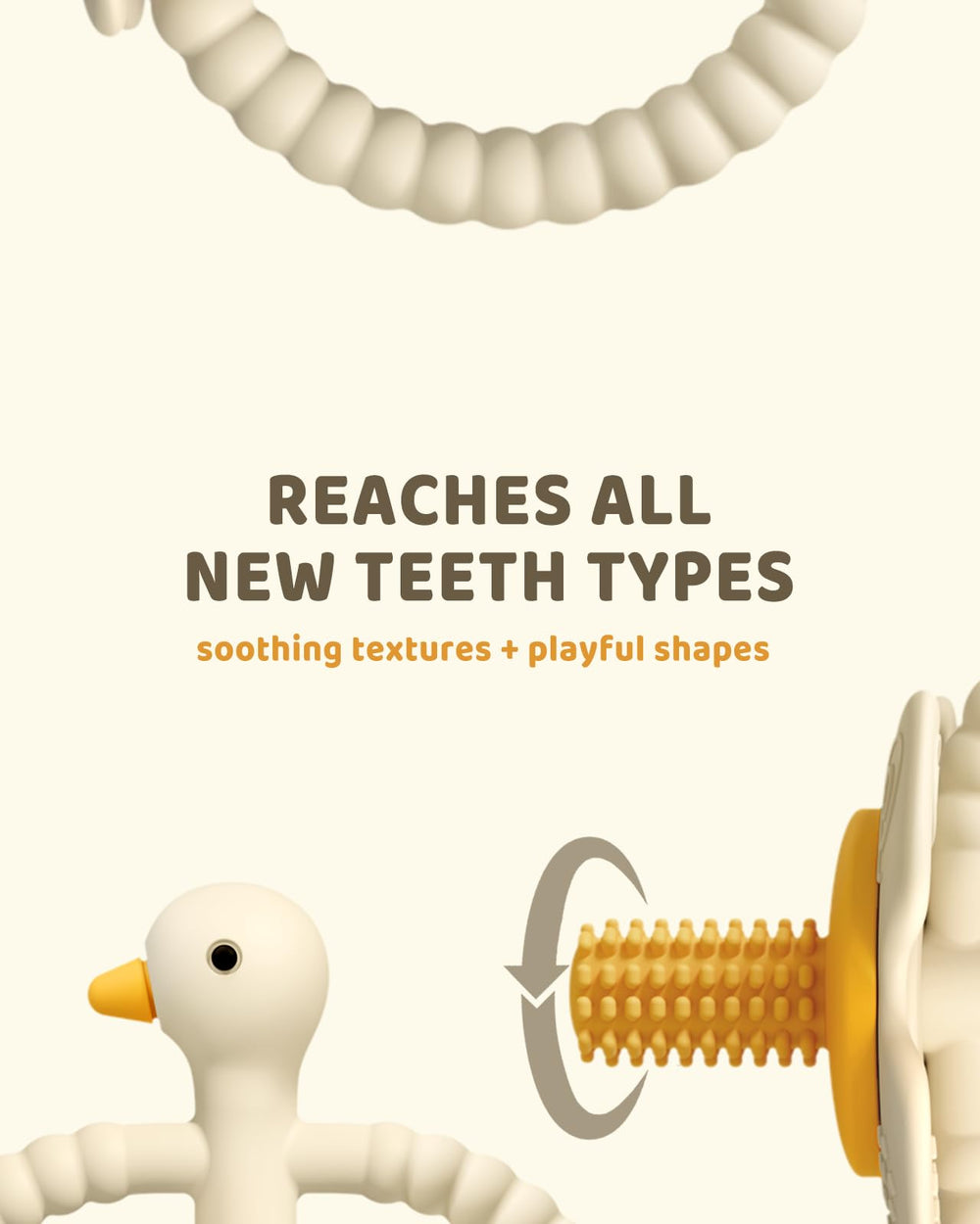 ChooKaChoo soft-bristle teething brush for gum massage