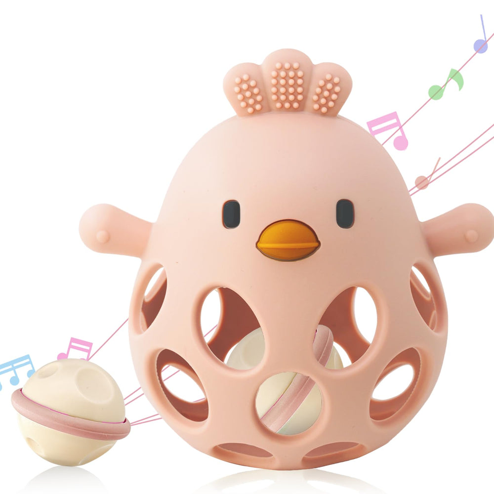 Chookachoo baby teething chick for soothing gums on the go
