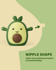 ChooKaChoo silicone teether with a textured surface to soothe gums.