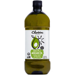 Chosen Foods avocado oil bottle for everyday cooking with pure taste