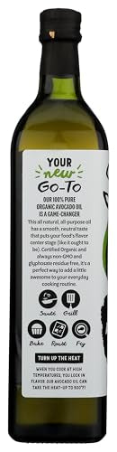 Hot pan moment with Chosen Foods avocado oil for searing and finishing dishes.