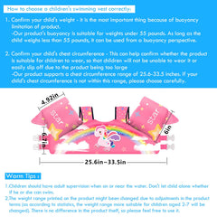 Chriffer Kids Swim Vest side view emphasizes adjustable strap for growing children