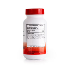 Closeup of Christopher's Liver & Gallbladder capsules for gentle herbal support.