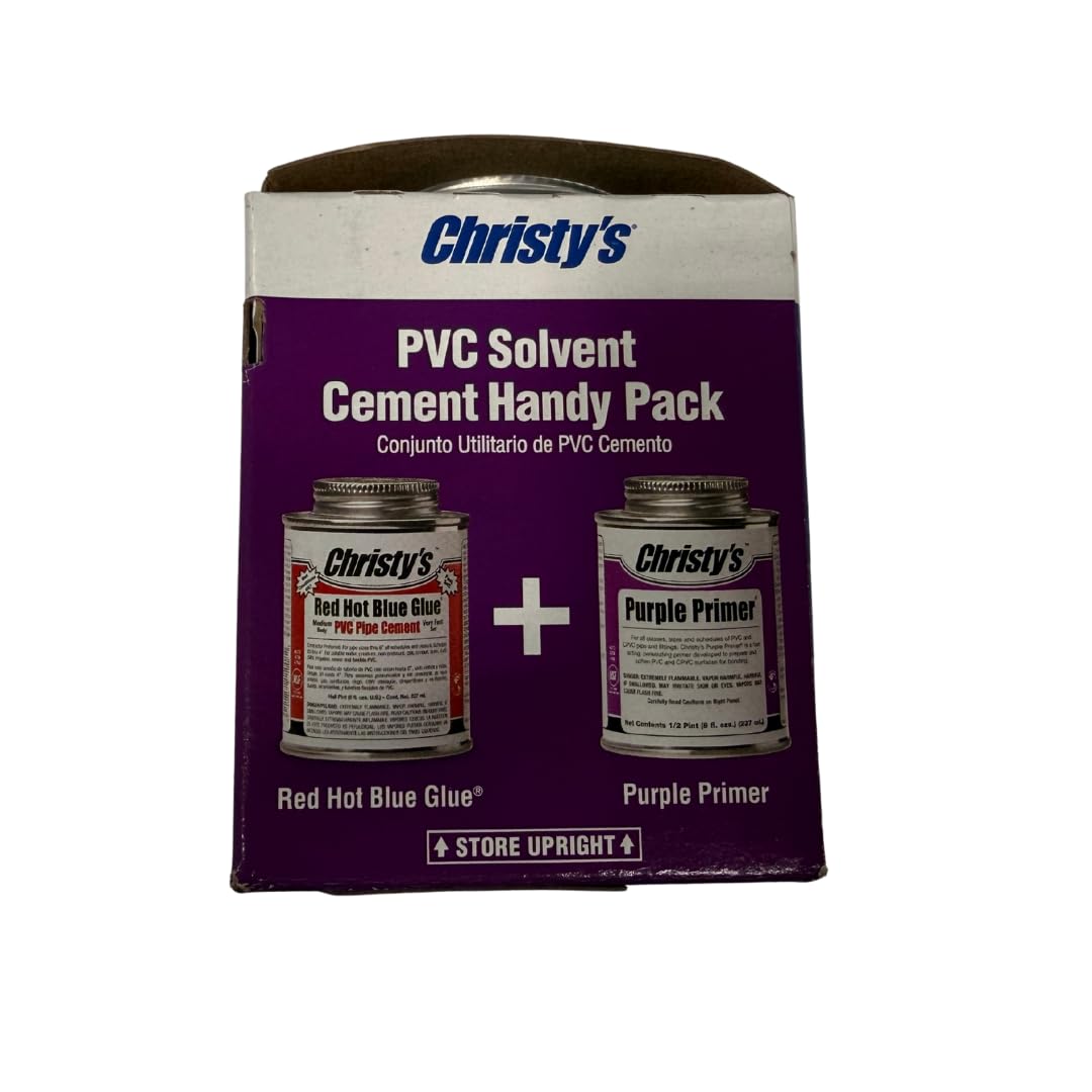Two cans side-by-side highlight value-packed PVC bonding solution