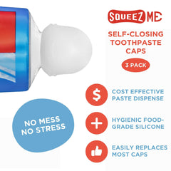 Chrome Cherry self-sealing silicone lid keeps tube clean