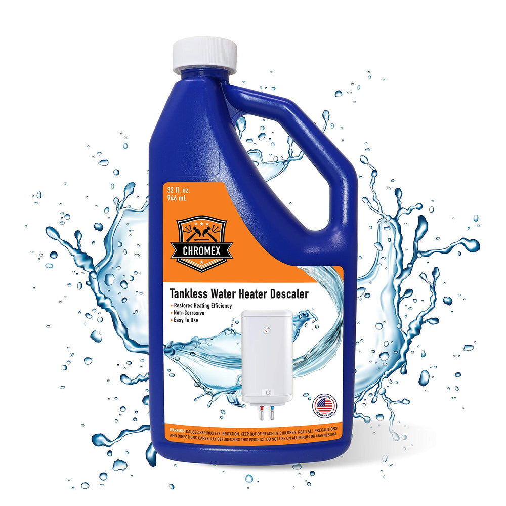 Chromex Descaling Solution dissolves mineral deposits for efficiency