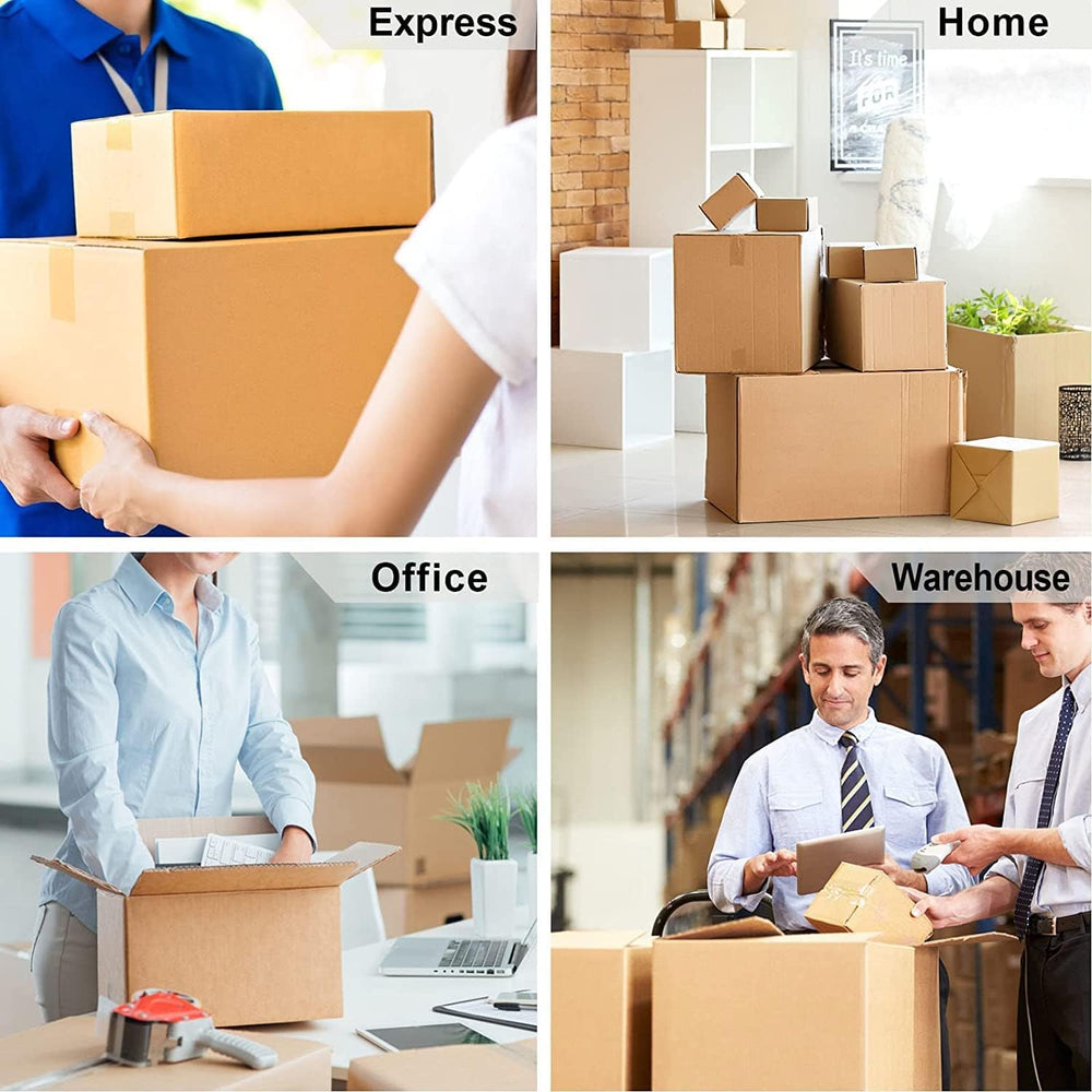 Water- and oil-resistant CHUANGSEED tape protects boxes during handling
