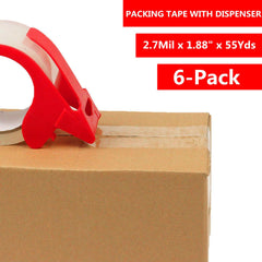 CHUANGSEED packaging tape roll applying a tight seal on warehouse cartons