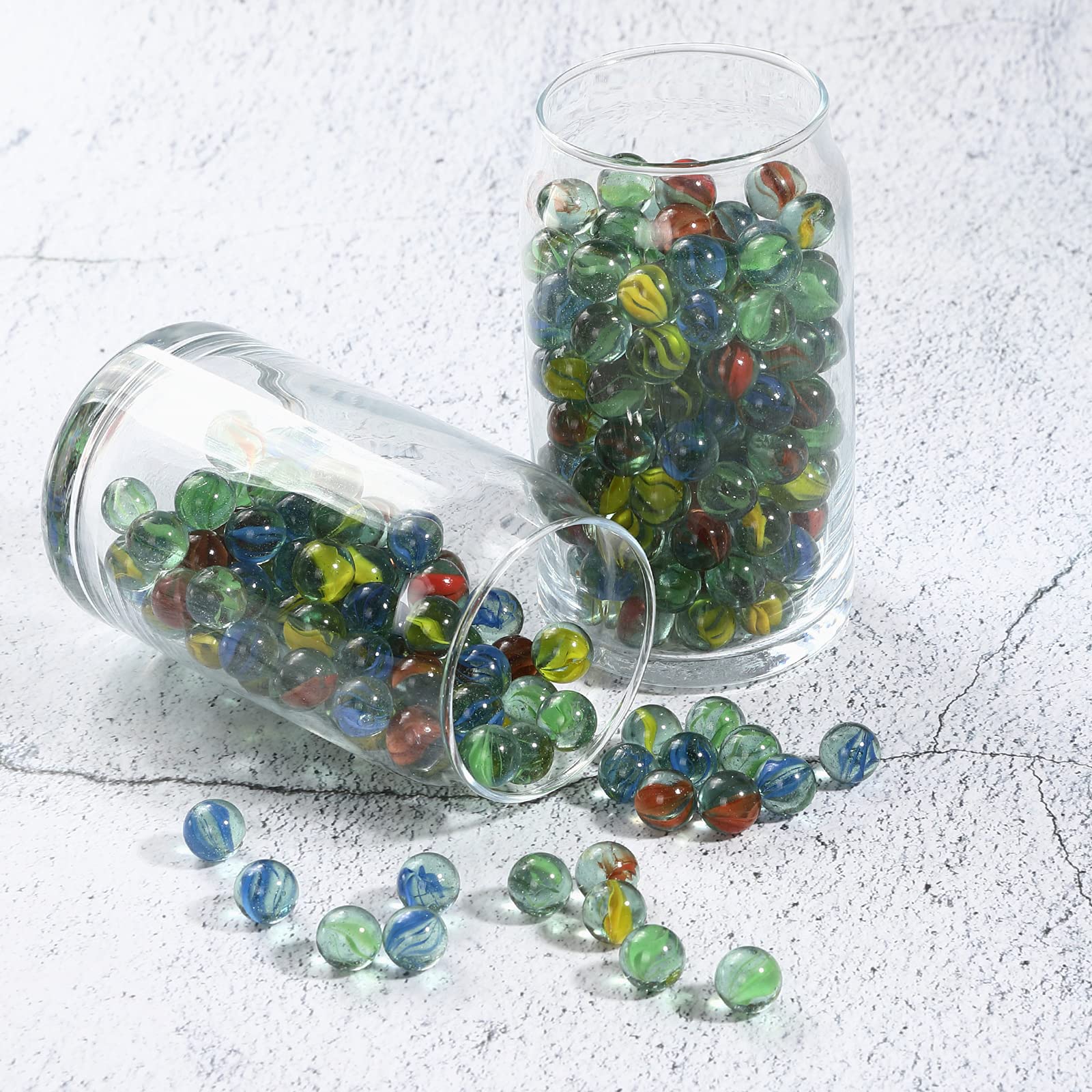 CHUKEMAOYI sling-shot ready marbles, safe and durable for outdoor play.