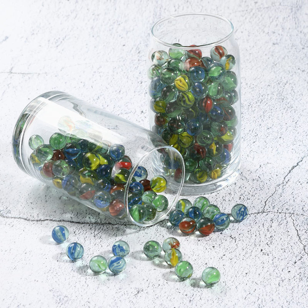 CHUKEMAOYI sling-shot ready marbles, safe and durable for outdoor play.