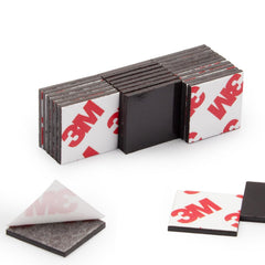 CHUNNIAO magnetic squares with adhesive backing for quick fridge magnets and crafts.